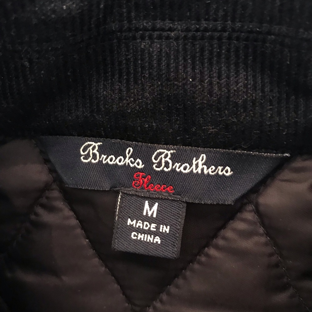 Brooks Brothers Red Fleece Quilted Jacket - Picture 5 of 5